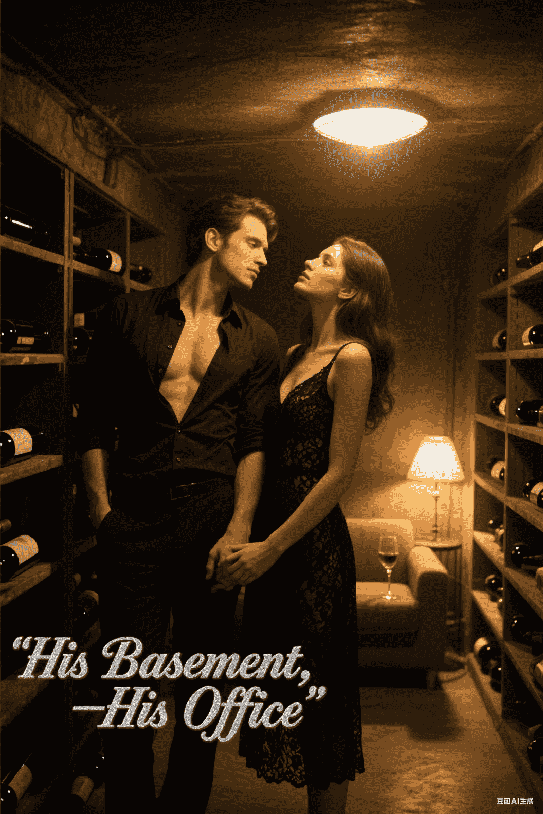 His Basement, His Office