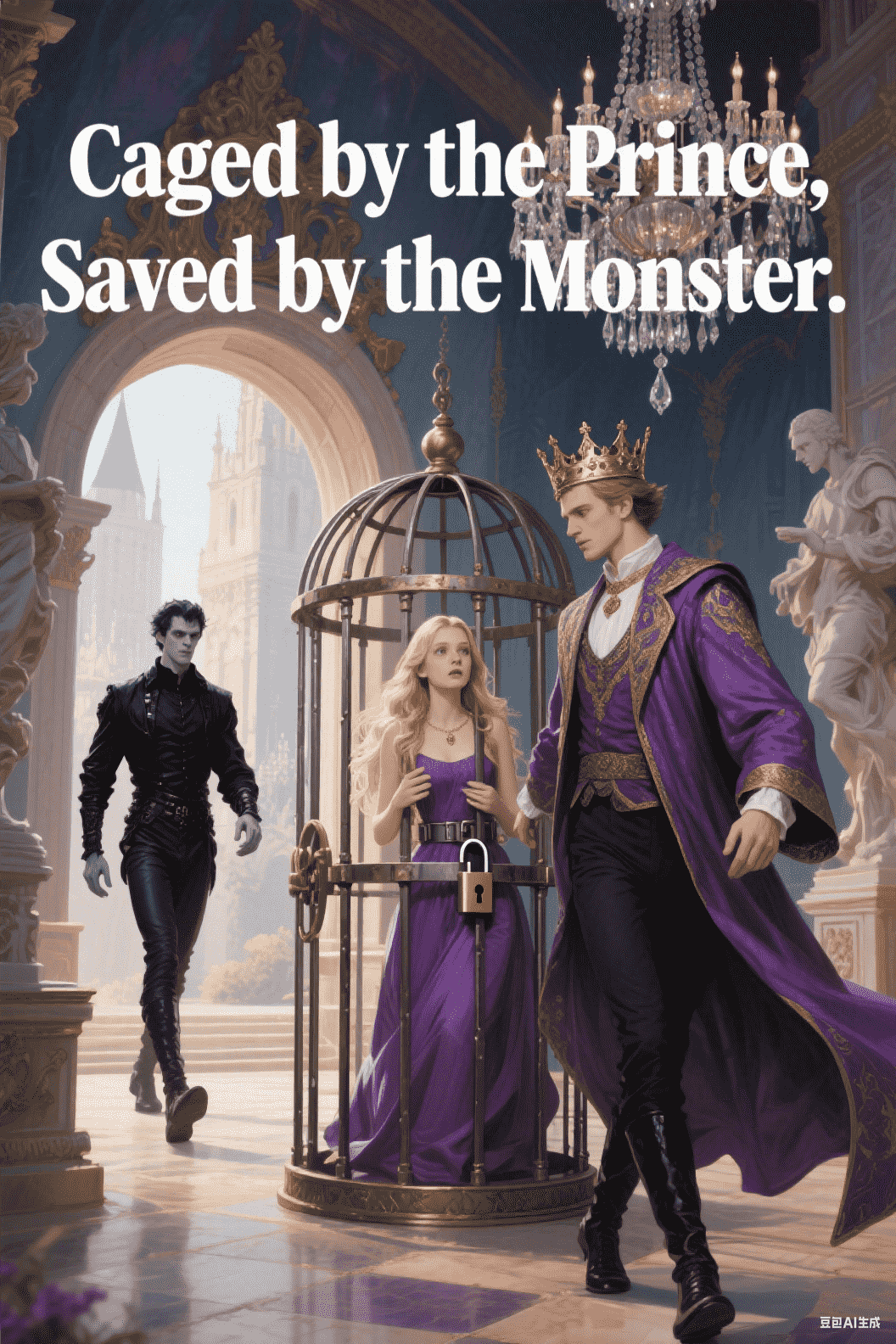 Caged by the Prince, Saved by the Monster